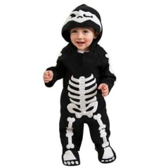 disfraz esqueleto para bebe tallas