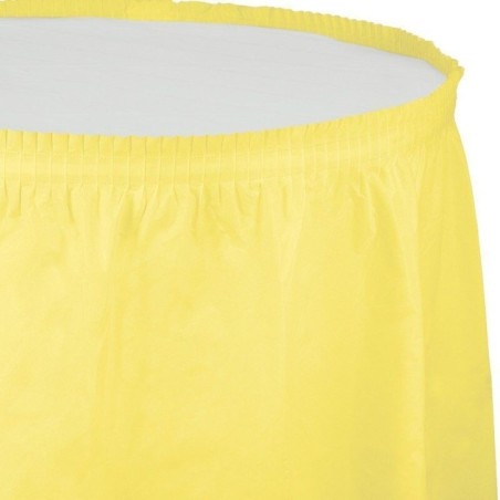 fadon de mesa amarillo 426x74 cm
