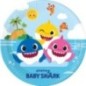 Platos de papel Baby Shark 23cm 8 unidades