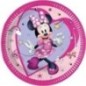 Platos Minne Mouse cumpleaños 8 uds 20 cm
