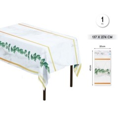 mantel eucalipto 137x274 cm