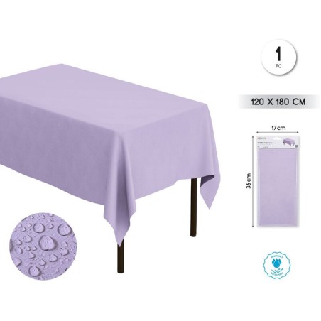mantel lila impermeable 120x180 cm