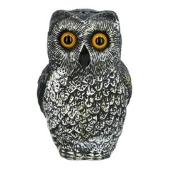 buho decoracion halloween 15x15x23 cm