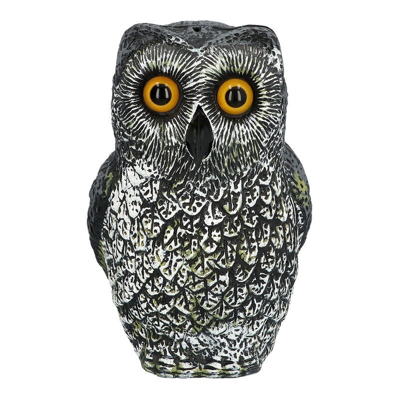 Buho decoracion halloween 15x15x23 cm