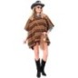 Poncho vaquero reversible 100x75 cm 11974 8003558119745