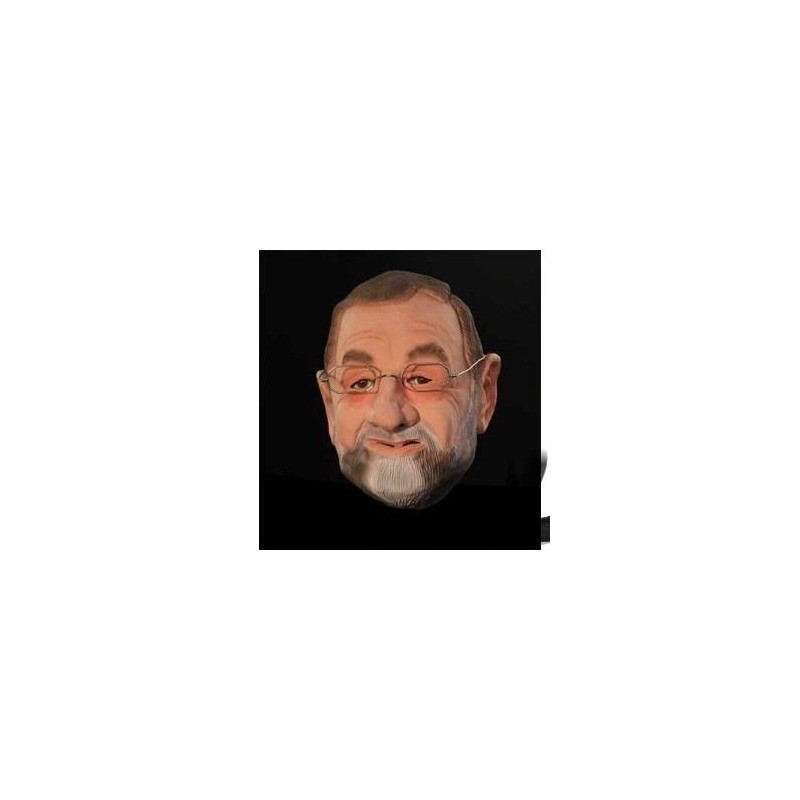 Careta rajoy politico con gafas