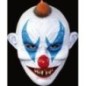 Careta payaso mascara latex joker clown diabolico