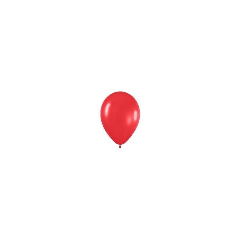 Globo rojo 015 sempertex 50 unidades de 30 cm R12