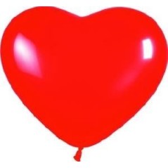 Globo corazon fashion rojo  r 12 50 uds sempertex 7703340628158 R12 CORAZ
