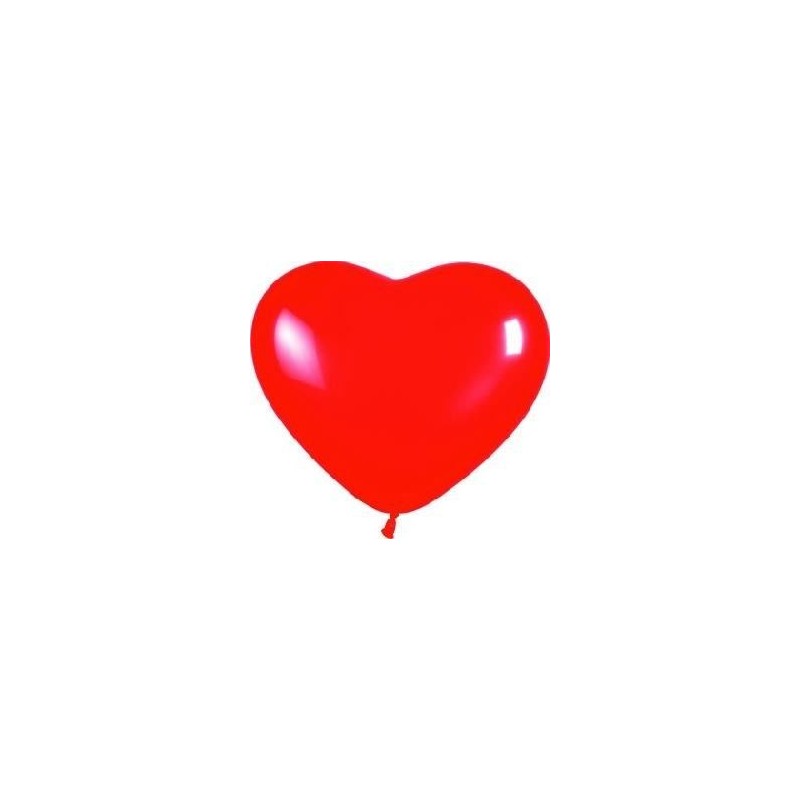 Globo corazon fashion rojo  r-12 50 uds sempertex