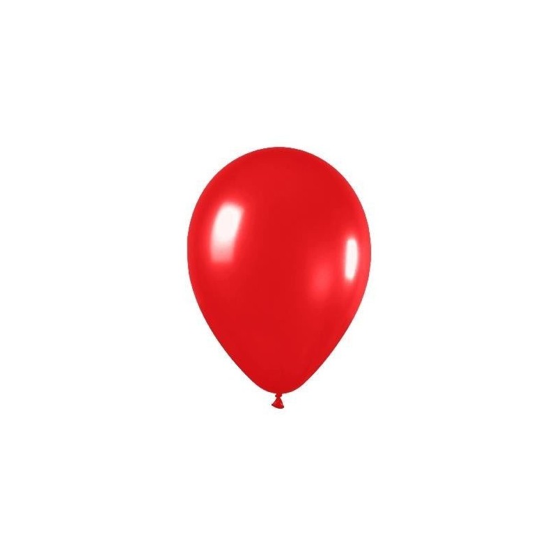 Globo metal rojo sempertex 50 unidades de 30 cm R123839