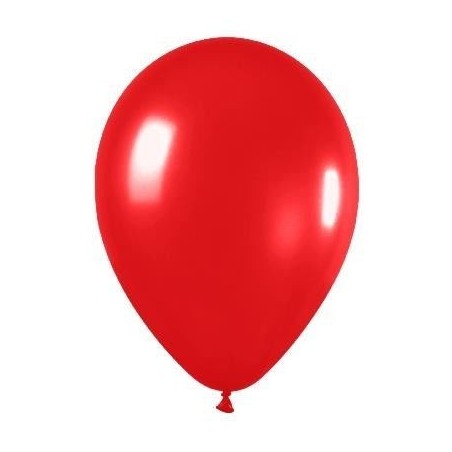 Globo metal rojo sempertex 50 unidades de 30 cm R123839 7703340238364 R12 515