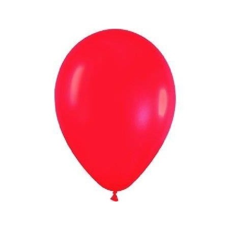 Globo rojo fashion solido r 5 12