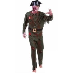 Disfraz guardia civil zombie adulto 8422971082533 S8253