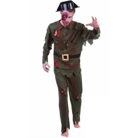 Disfraz guardia civil zombie adulto 8422971082533 S8253