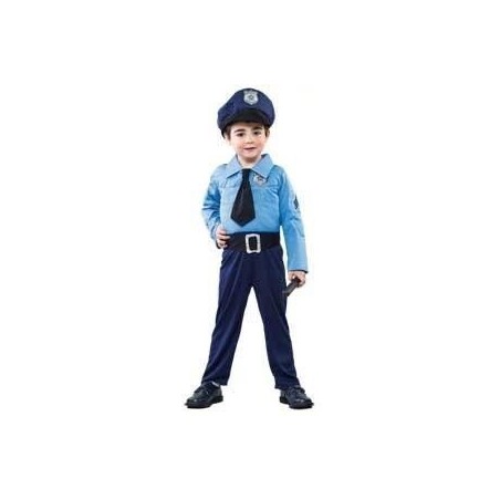 Disfraz policia 2 4 años azul infantil 8423667093222 706228 T00