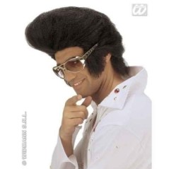 Peluca elvis rey del rock`n`roll negra 8003558623808 6238E
