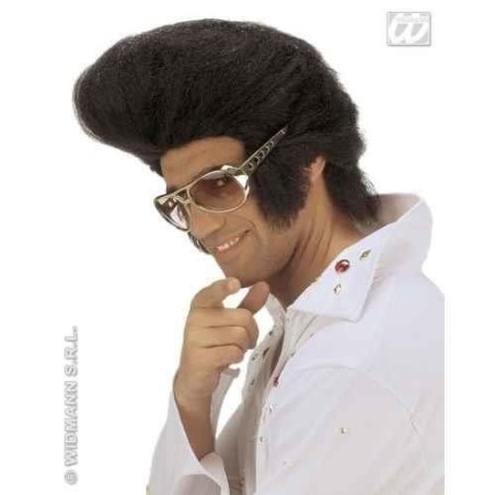 Peluca elvis rey del rock`n`roll negra 8003558623808 6238E