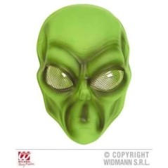 Mascara extraterrestre verde de plastico 8003558268900 2689V