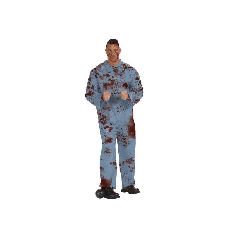 Disfraz convicto zombie adulto talla ML