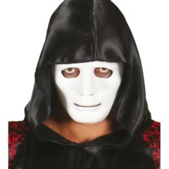 Careta blanca plastico terror para halloween 8434077026588 2658