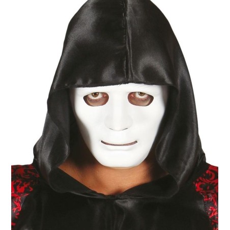 Careta blanca plastico terror para halloween 8434077026588 2658
