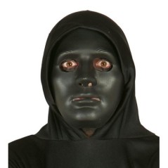Careta negra plastico terror para halloween 8434077026595 2659