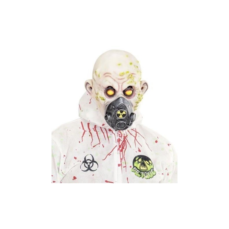 Mascara biohazard zombie radioactivo anti gas