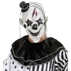 Mascara payaso asesino con pelo jocker diabolico 8003558008483 848