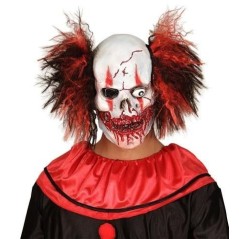 Mascara payaso sanguinario con pelo joker 8003558010196 1019