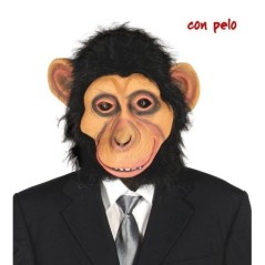 Careta chimpance con pelo mascara mono 8434077026649 2664