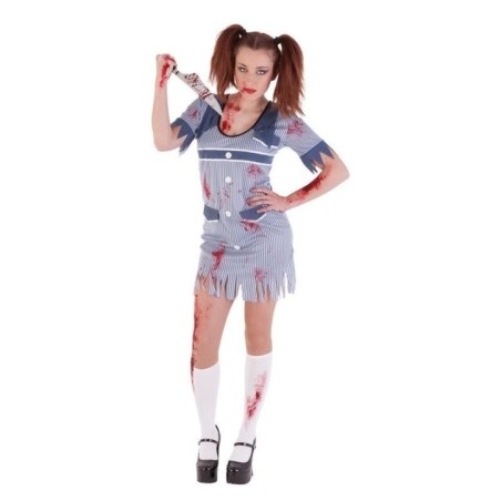 Disfraz colegiala zombie asesina del egb talla L 8422971082779 S8277