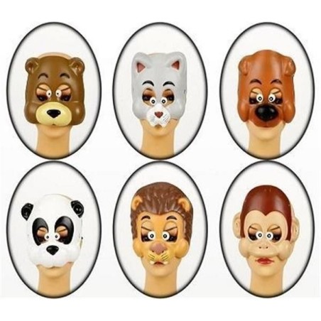 Careta animales de eva unidad 12 modelos 8422259958246 95824AT