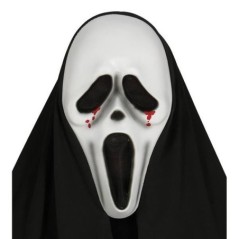 Careta scream ojos sangre asesino con capucha 8434077027776 2777