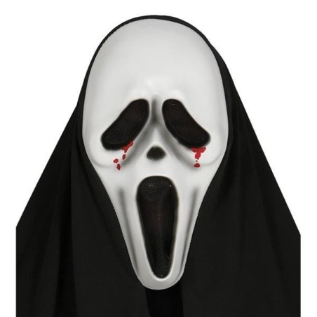 Careta scream ojos sangre asesino con capucha 8434077027776 2777