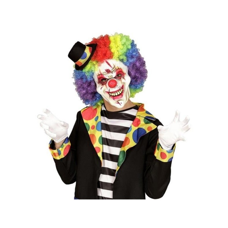 Mascara payaso asesino media careta terror