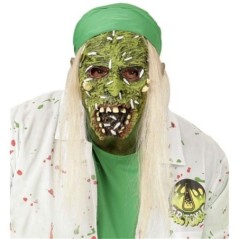 Mascara zombie toxico con cabello careta infectado 8003558003754 375