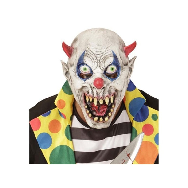 Mascara payaso de la muerte careta infantil 3/4