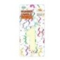 Vela fluorescente numeros 6 cm para tarta cumpleaños