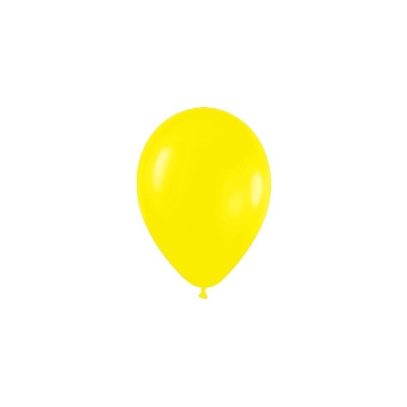 Globo amarillo fashion solido r-5 100 uds sempertex