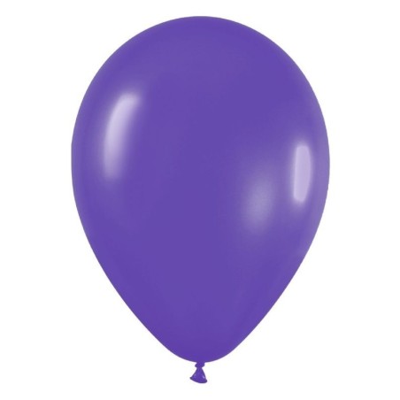 Globo violeta fashion solido r5 125 cm 100 unidad 7703340203973 R5 051