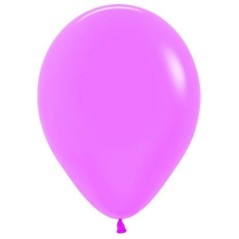 Globo magenta neon r 12 30cm 50uds sempertex 7703340235592 R12 212