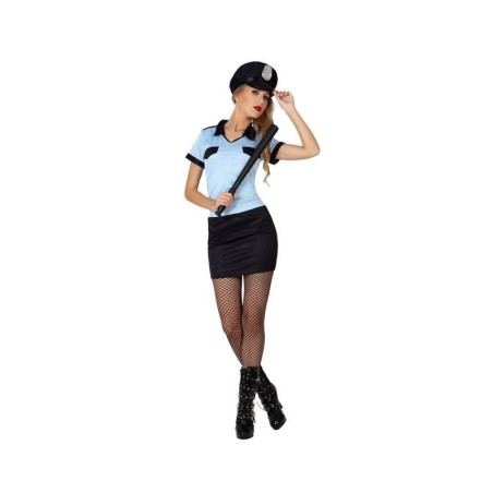 Disfraz policia para mujer talla ml adulto 8422259071006 07100AT