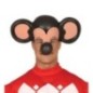 Media careta raton similar a mickey  mouse