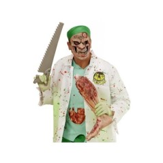 Mascara de zombie cirujano para hombre careta de cara 8003558003723 372