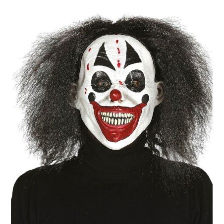 Mascara payaso asesino para halloween con pelo 8434077023990 2399