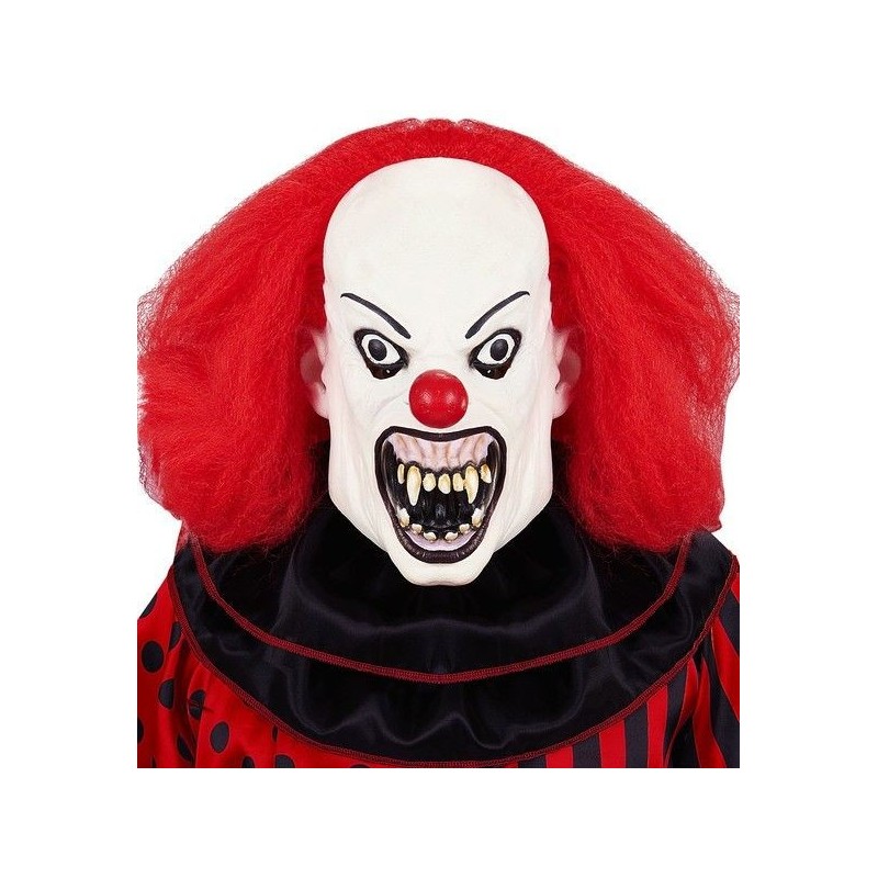 Mascara payaso asesino similar a it