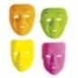 Mascara fluorescente colores 1 ud