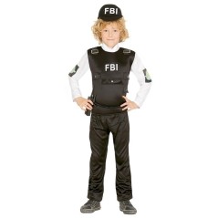DISFRAZ AGENTE DEL F.B.I. PARA NIÑO VARIAS TALLAS INFAN 8434077859612 85961
