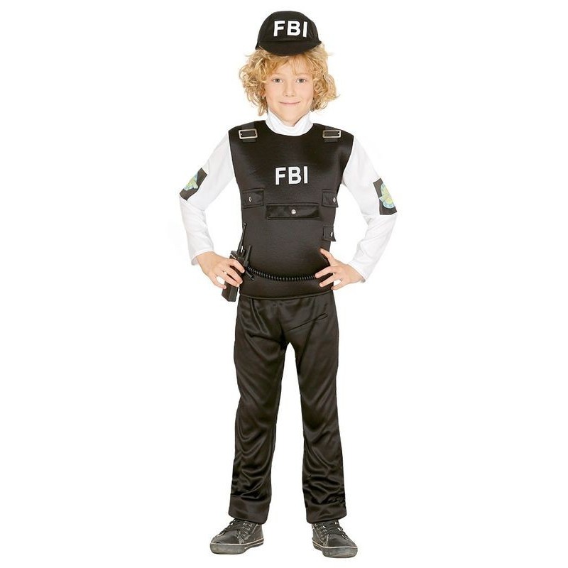 Disfraz agente FBI mujer